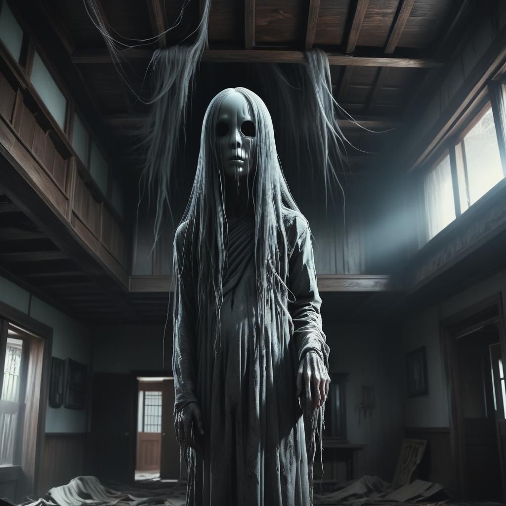 Eerie Ghost Haunts Family in Dilapidated House