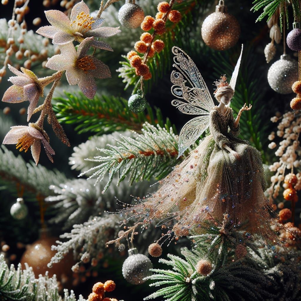 The Christmas fairy