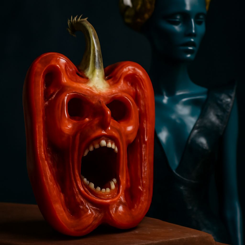 Art culinaire grotesque et haute couture contemporaine