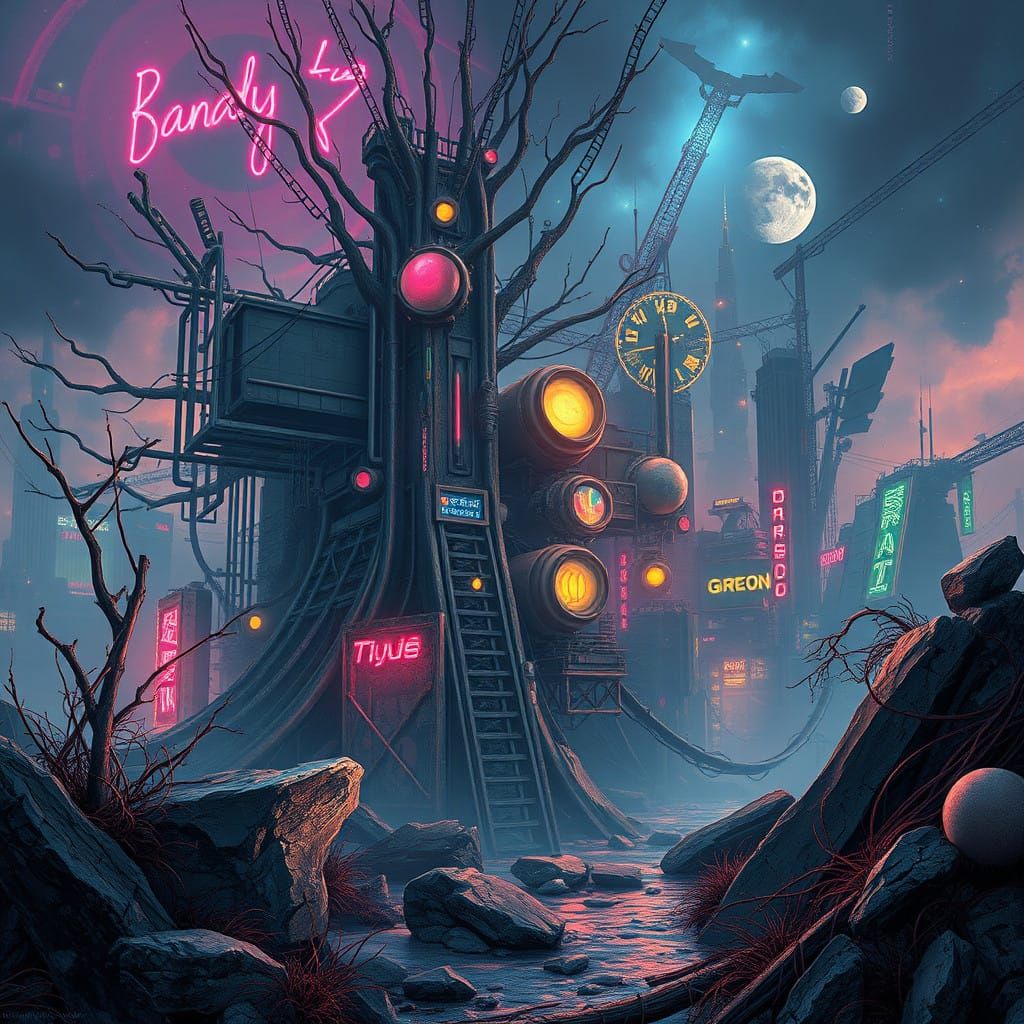 Biopunk Dreamscapes Unveiled