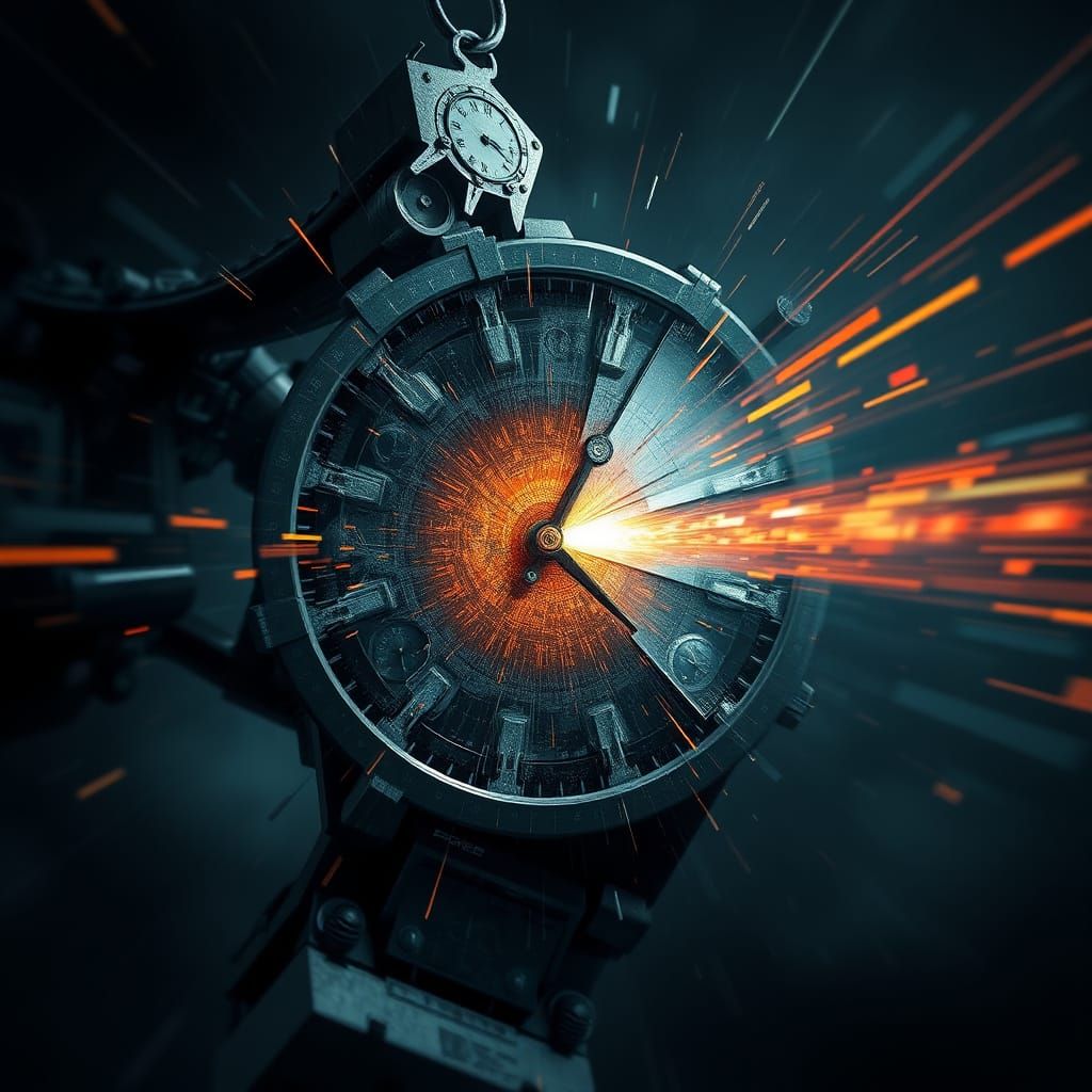 Compensating for the non-linear nature of time through brute...