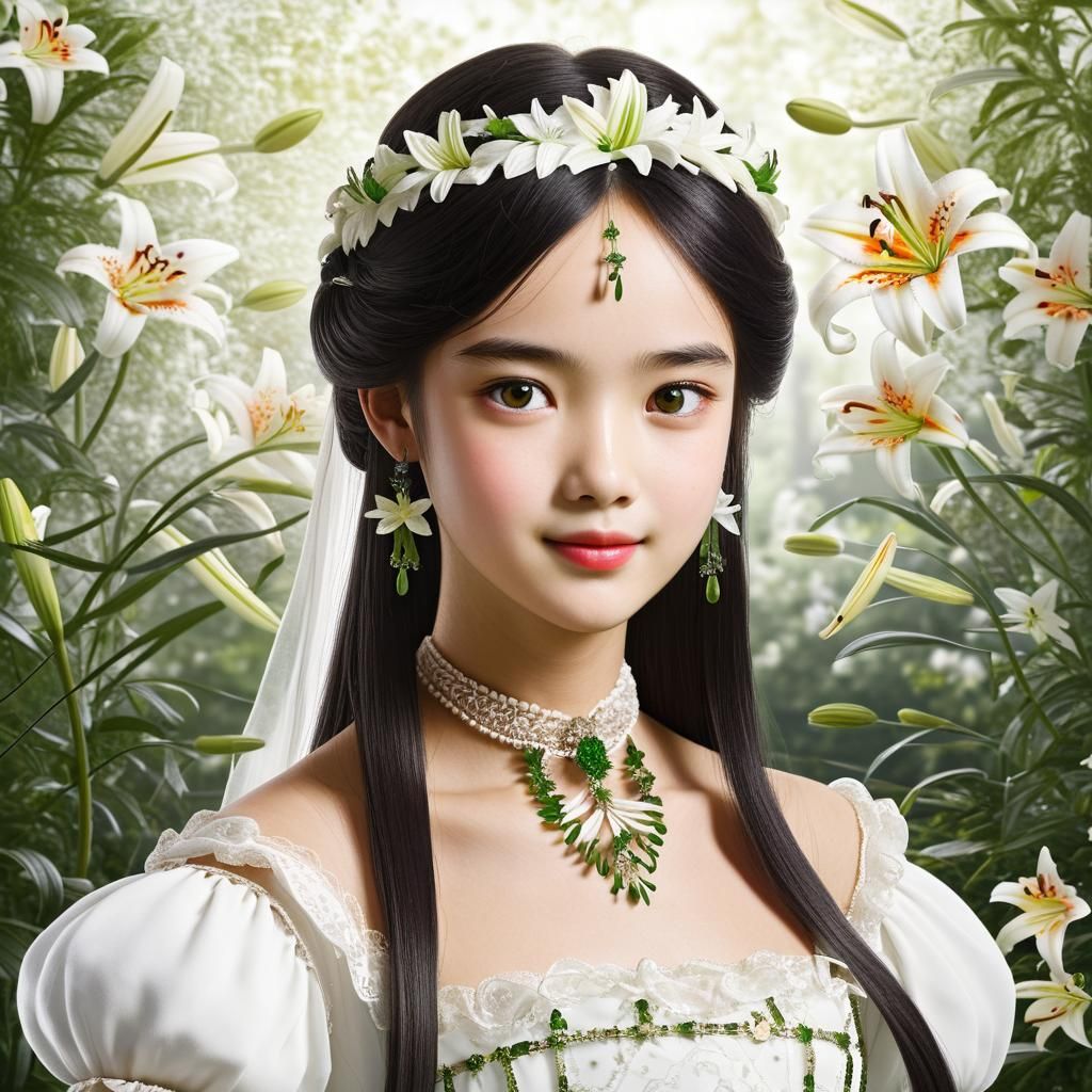 Princess Lilium AI Image