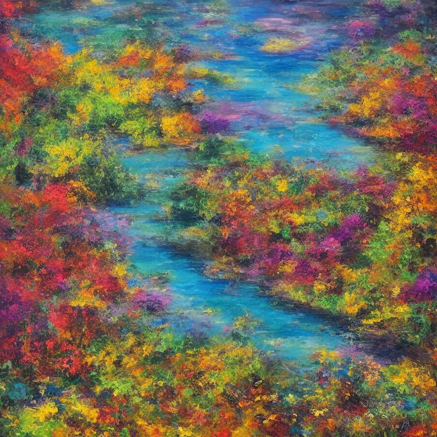 Vibrant Cosmos: A Universe of Warmth and Light