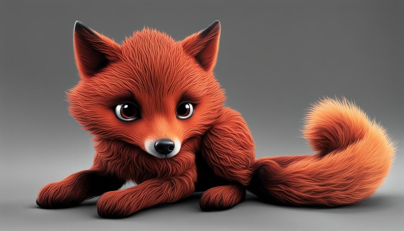 Surreal 'Foxy' Image: AI-Generated Art