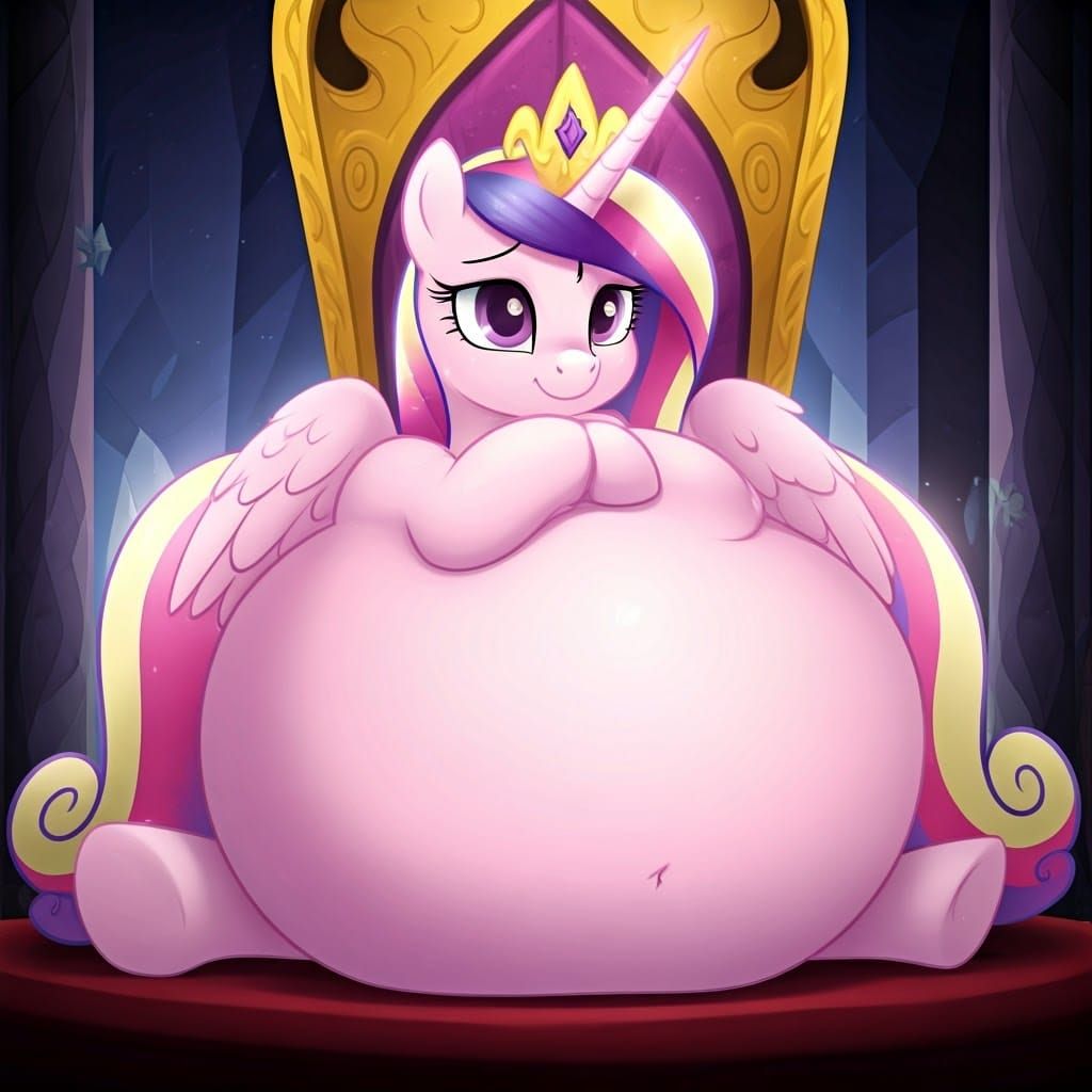 Renaissance Matriarch Depicted as Gentle Alicorn Royalty