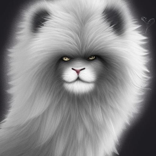 Epic Greyscale Glitter: Abstract Polychromatic Art