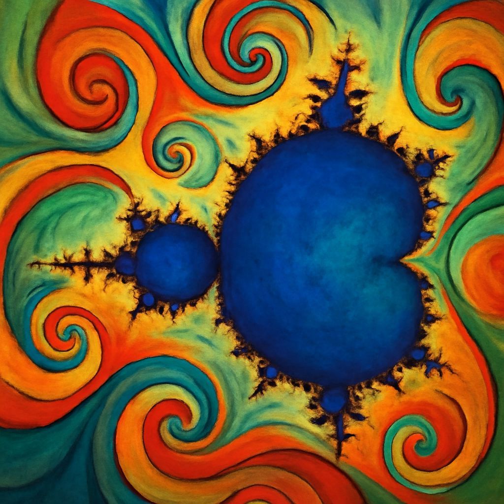 Ethereal Mandelbrot Set Abstraction