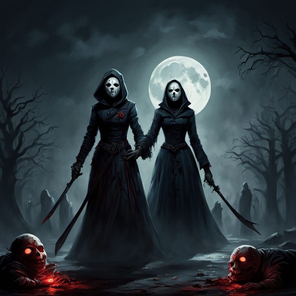 Gothic Waltz: Horror Masks in Dark Fantasy