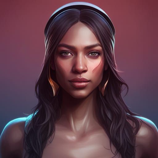 Detailed Portrait in Artgerm Style