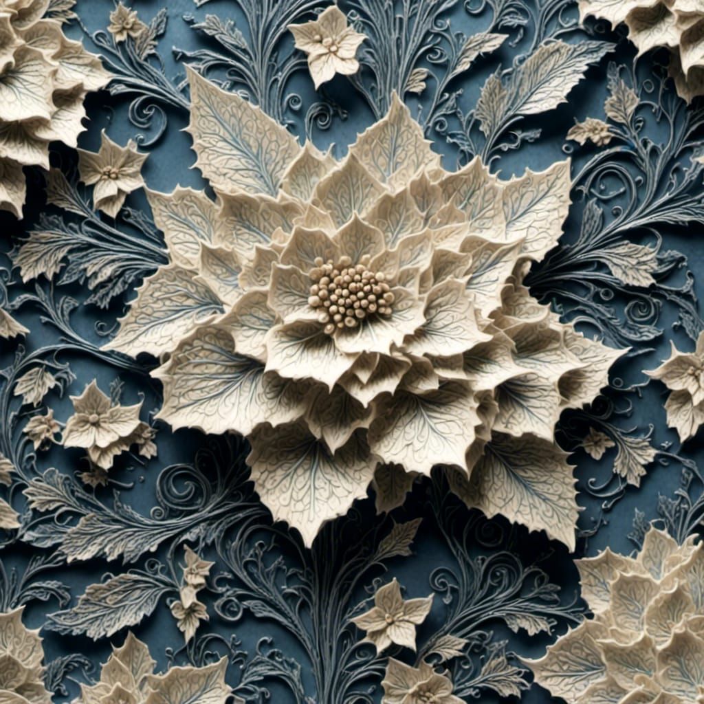 Lace Hydrangea with Fluidity in Sunlight