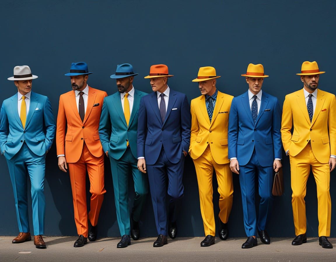 Billy Bentley's Surreal Walk in London, Beryl Cook Style