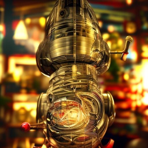 Intricate Antique Shop Interior in Cinematic 3D