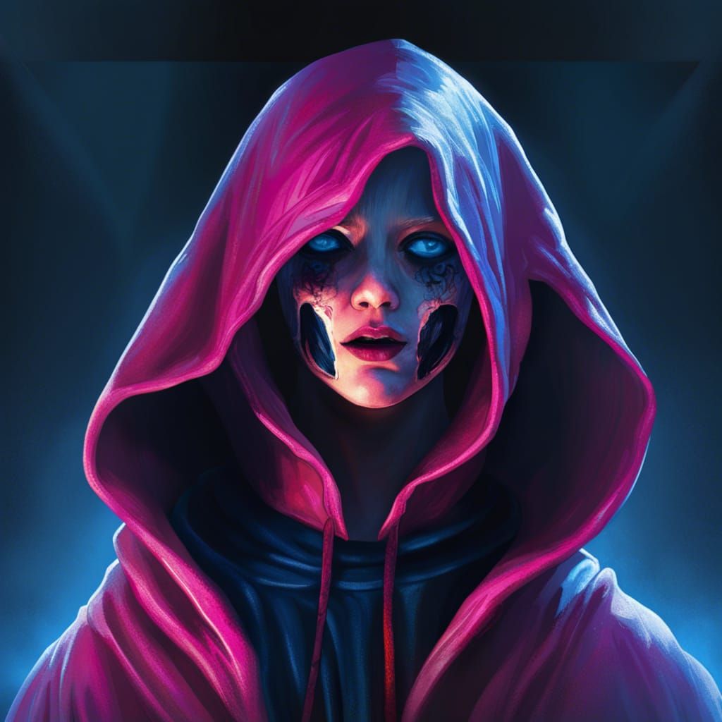 Ghostface Cosplay: Dark Fantasy Concept Art