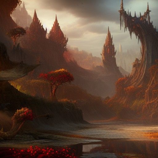 Fantastical Poop Concept Art in Unreal Engine 5