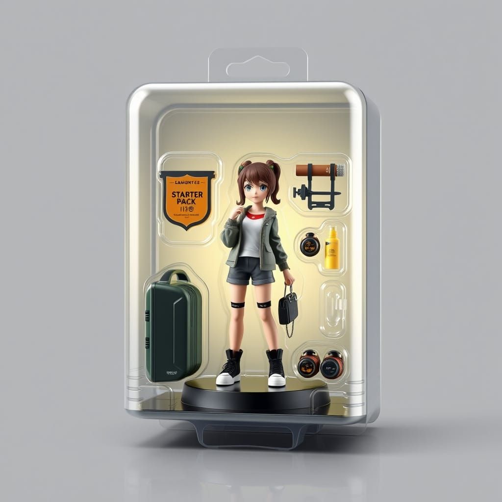 Starter Pack Collector's Edition 3D Figurine in Premium Pack...