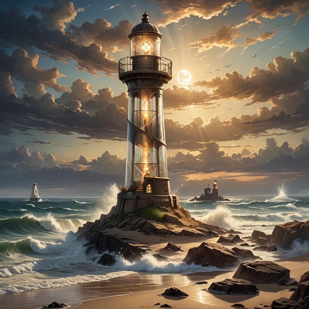 Time, he's waiting in the wings He speaks of senseless things His script is you and me, boy