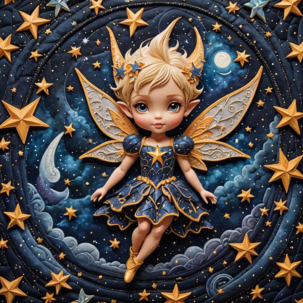 Magical 3D Pixie Casting Stardust