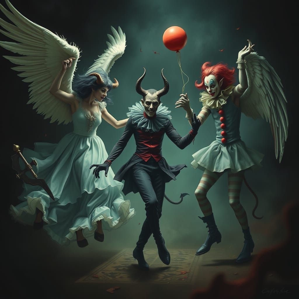 Eternal Mayhem: Angel, Devil, Clown Waltz