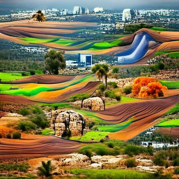 Typical Israeli Landscape