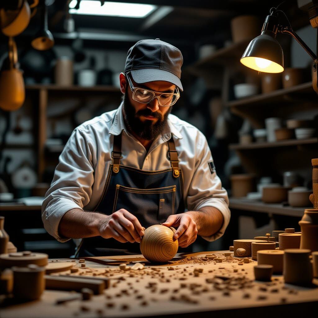 Mexican Artisan Creates Wooden Toy in Hyperrealistic Style