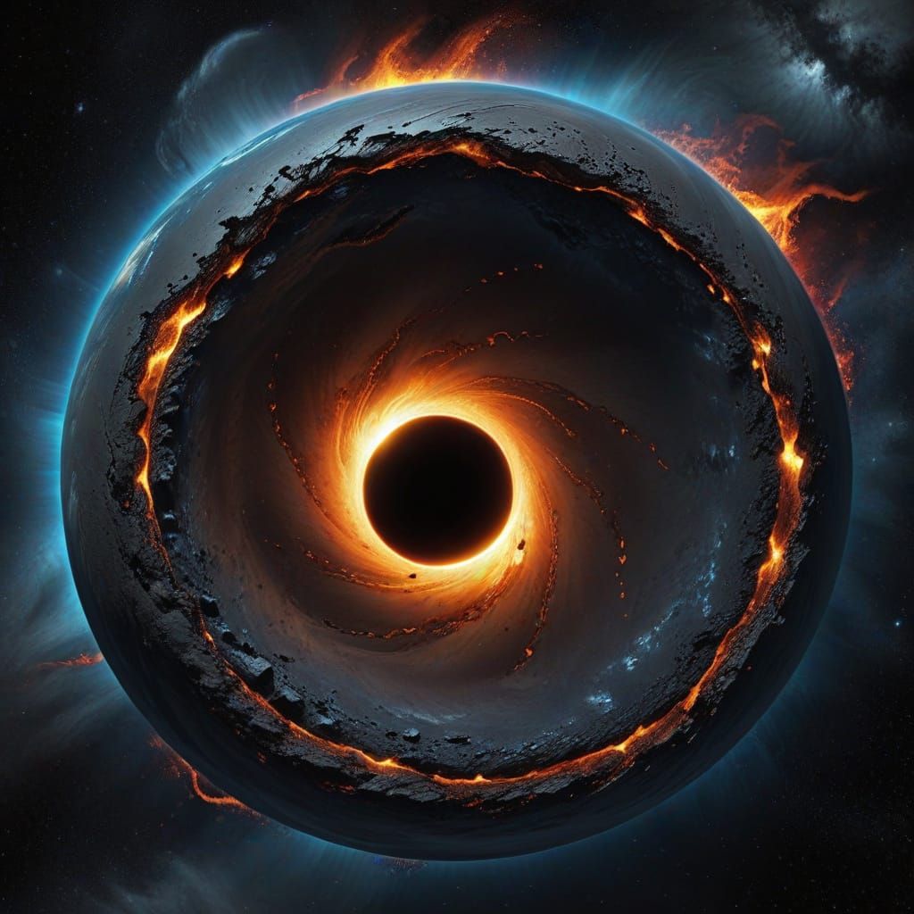 Black Hole at Earth's Core