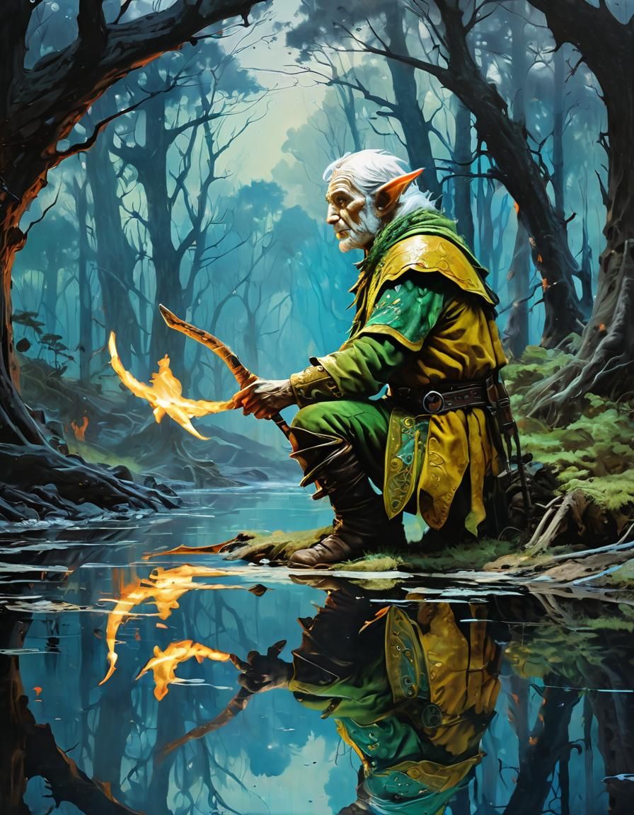 Double Exposure: Elf Warrior's Past Adventures