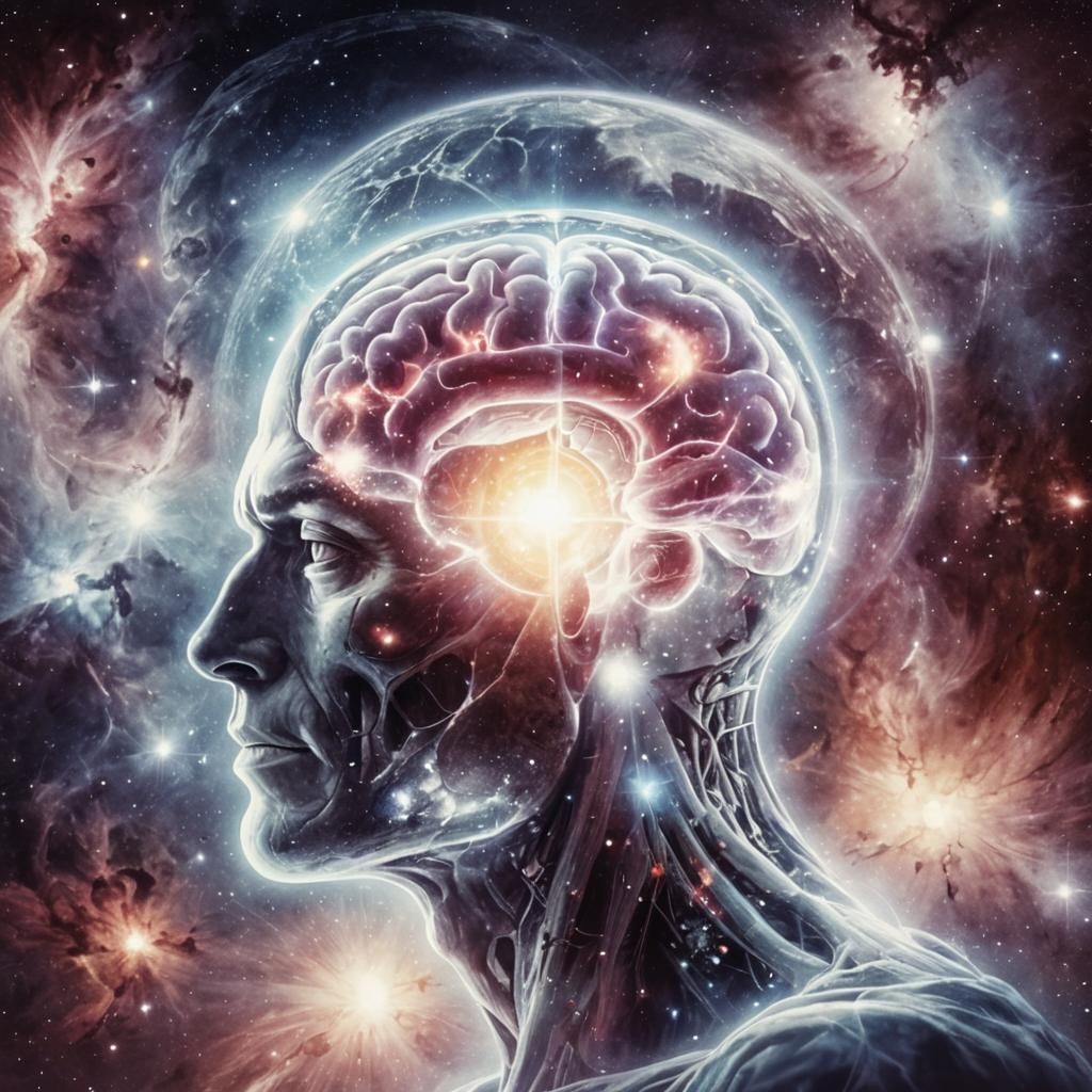 AI Interpretation of 'I Think Therefore I Am'