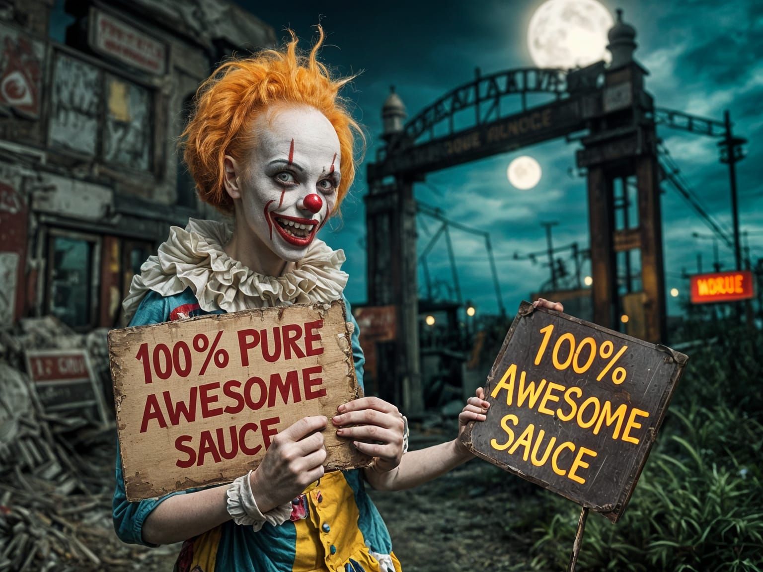 A Horrifying Polite Evil Clown (Continued)