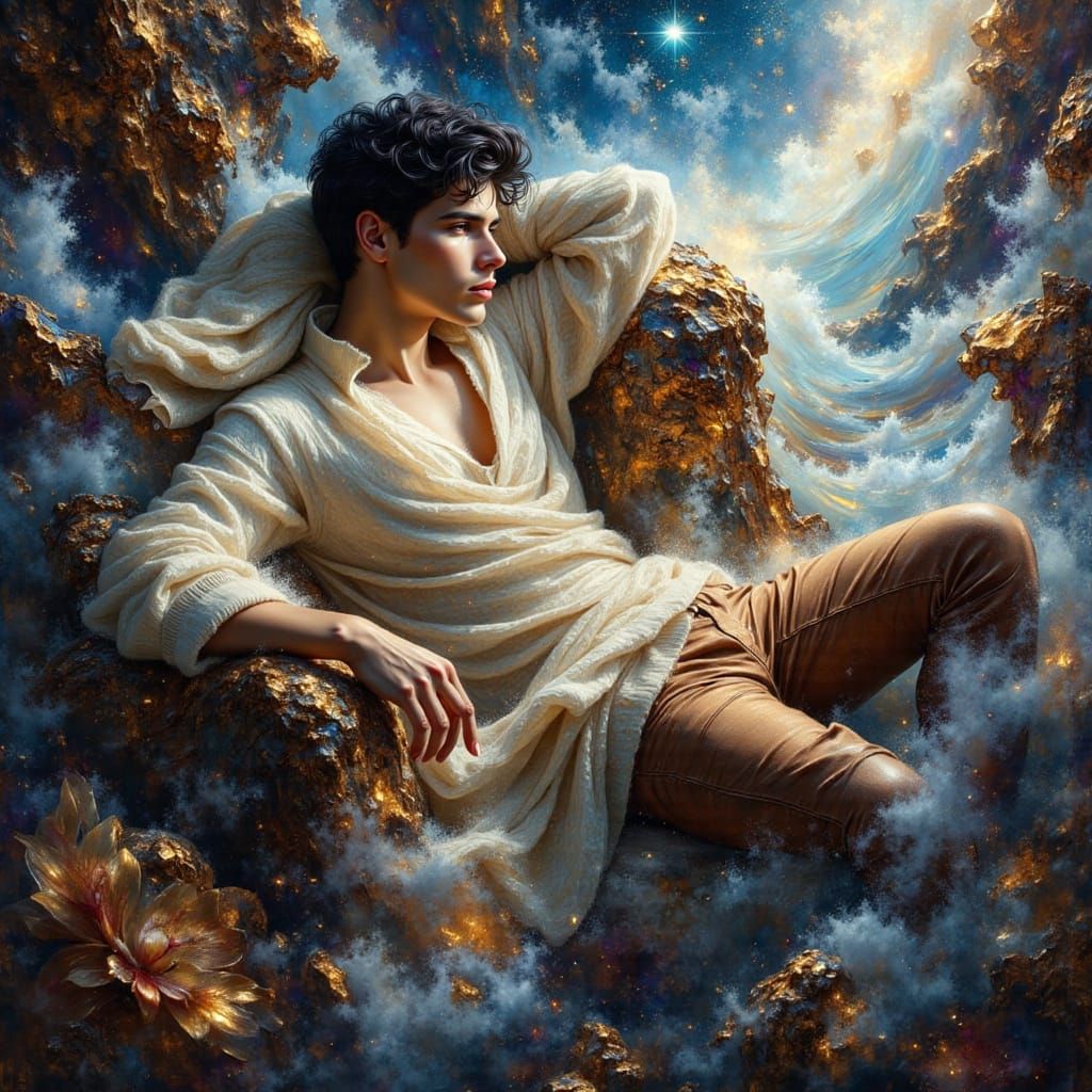 As Byron struggled for consciousness the universe spun aroun...