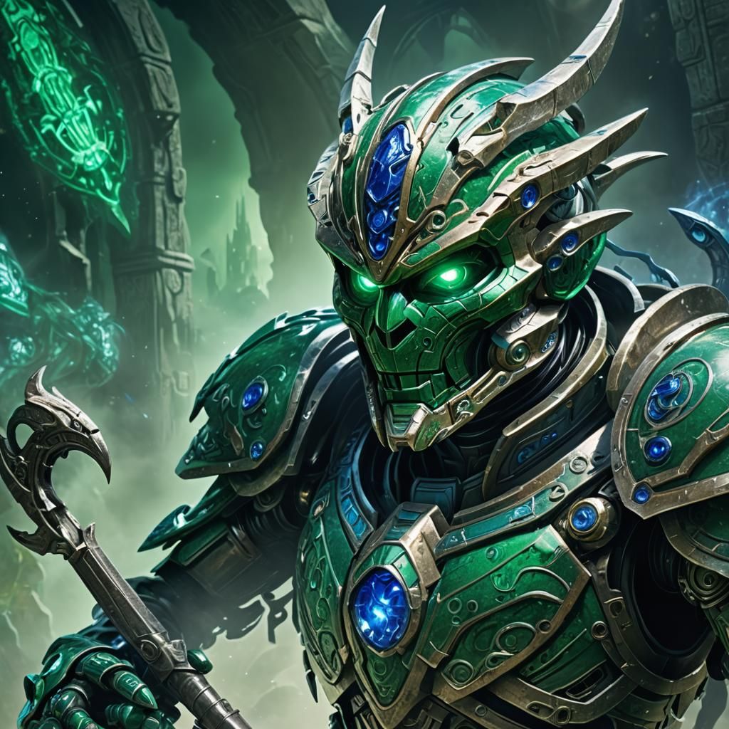 Bionicle Squire and Magical Mouth: Concept Art