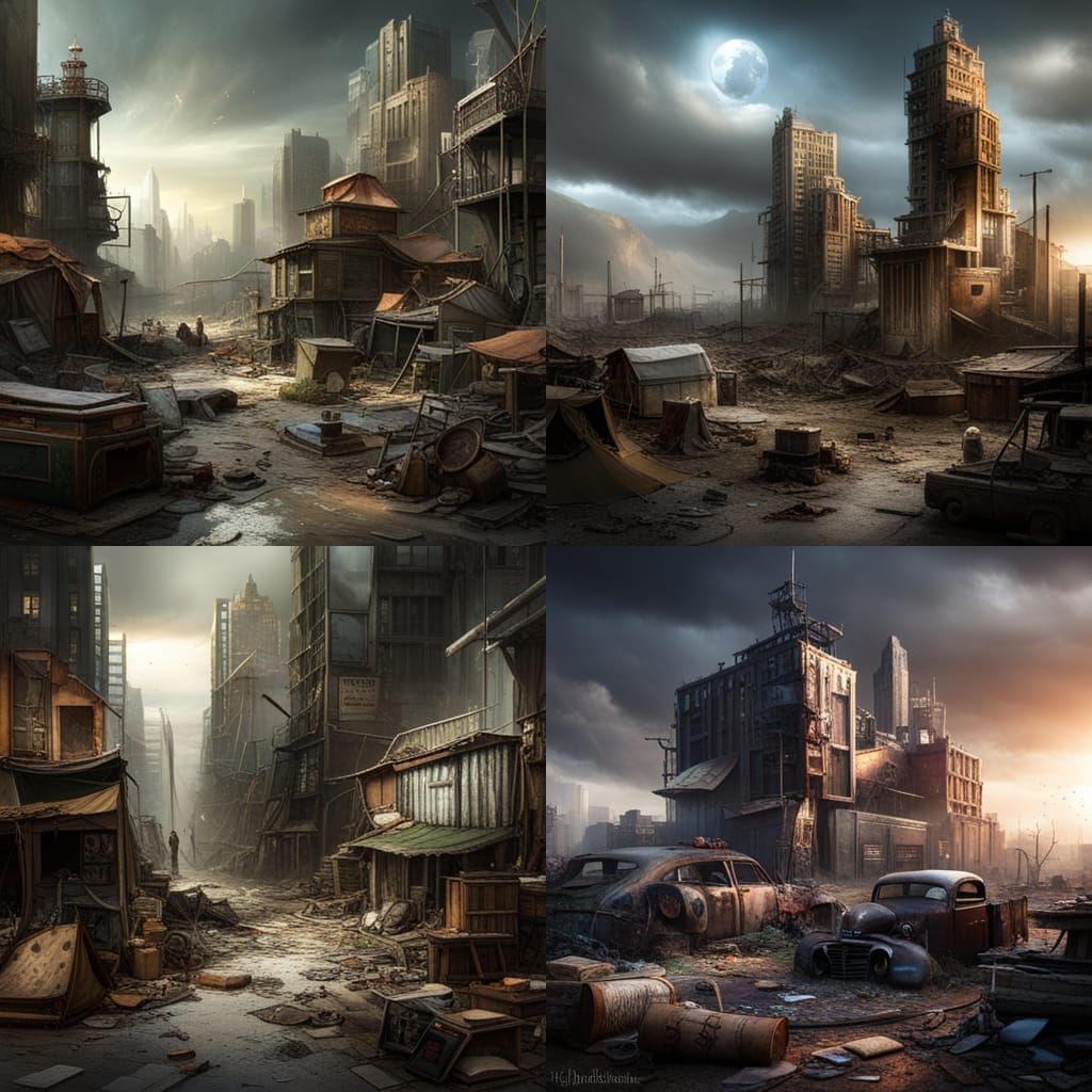 Post-Apocalyptic Wonderland: Nature Reclaims Ruins