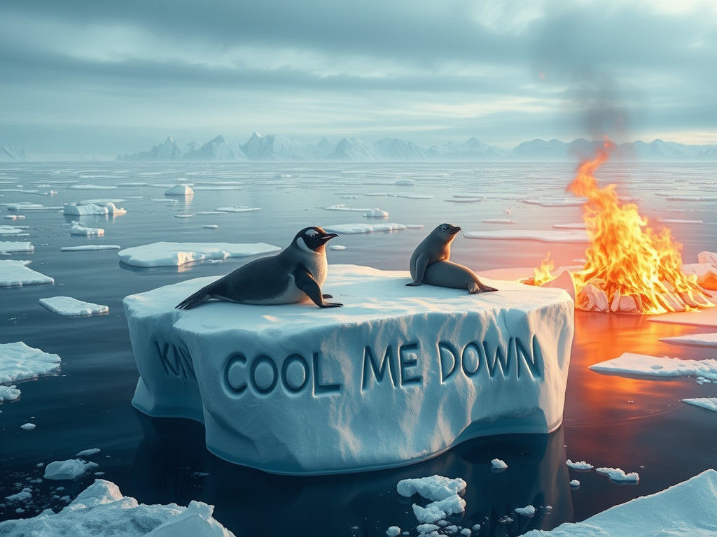 Arctic Wildlife Seeks Relief From Burning Ice