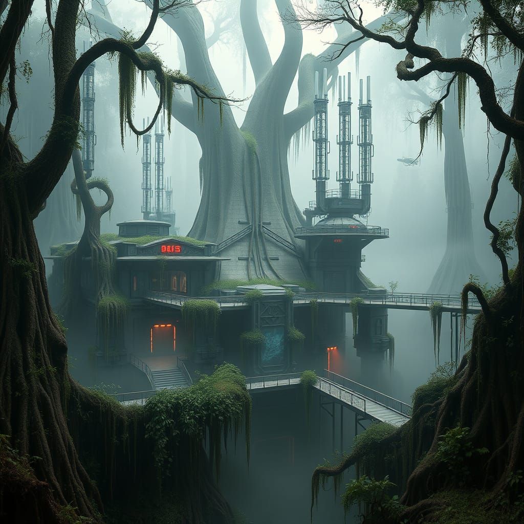 Dagobah's Ghostly Landing Zone