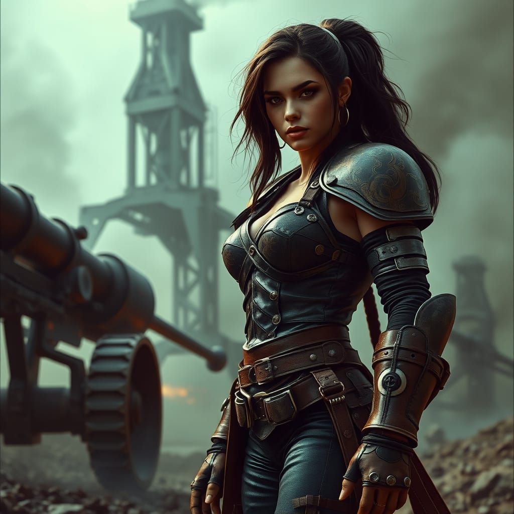 Megan Defies Sigma in a Gritty, Industrial Battleground