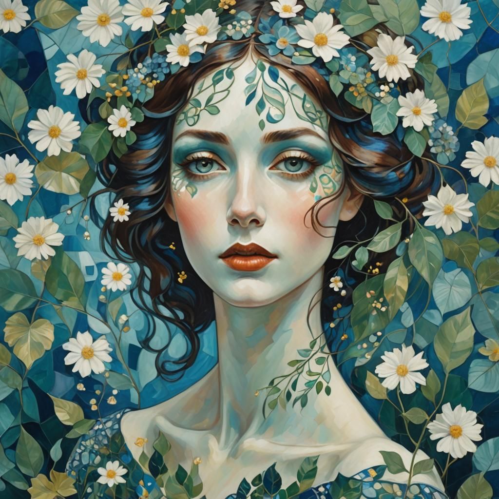 Femme d'inspiration Art déco