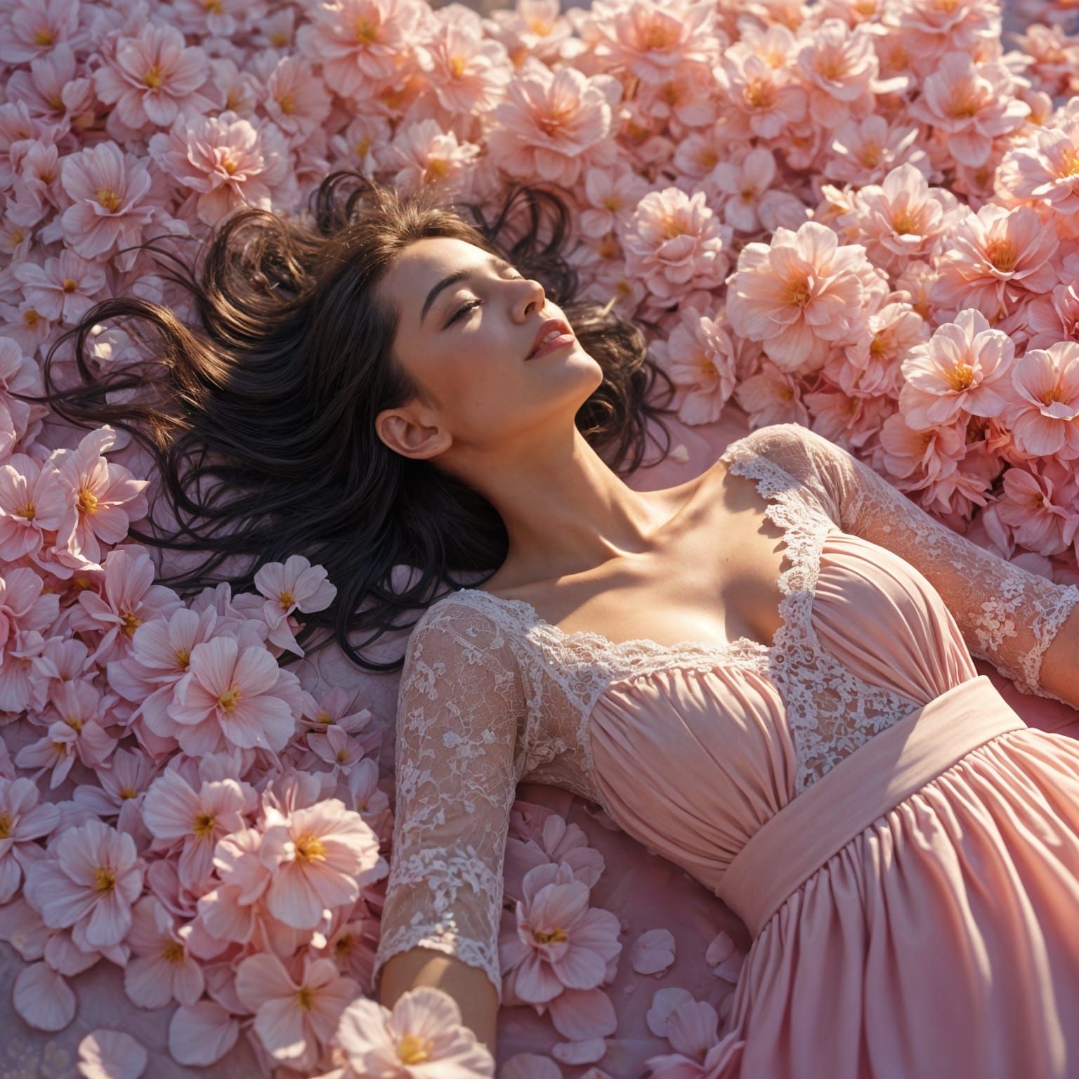 Joyful Fantasy Portrait in Vibrant Colors