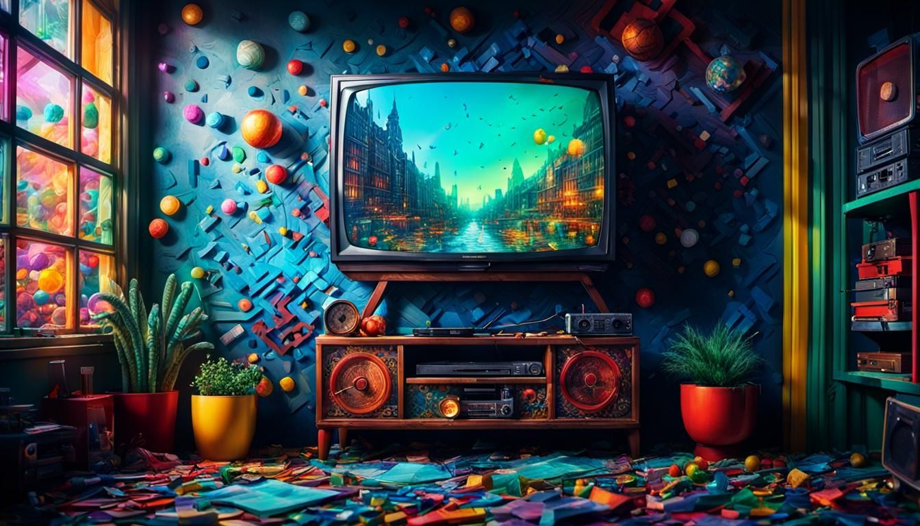 Hyperrealistic Abstract Art with Intricate Details