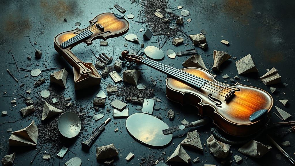 Surreal Descent into the Human Abyss