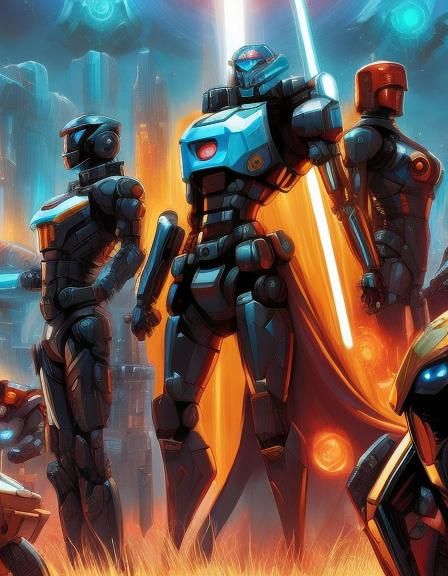 Heroic Androids in Space Opera Style