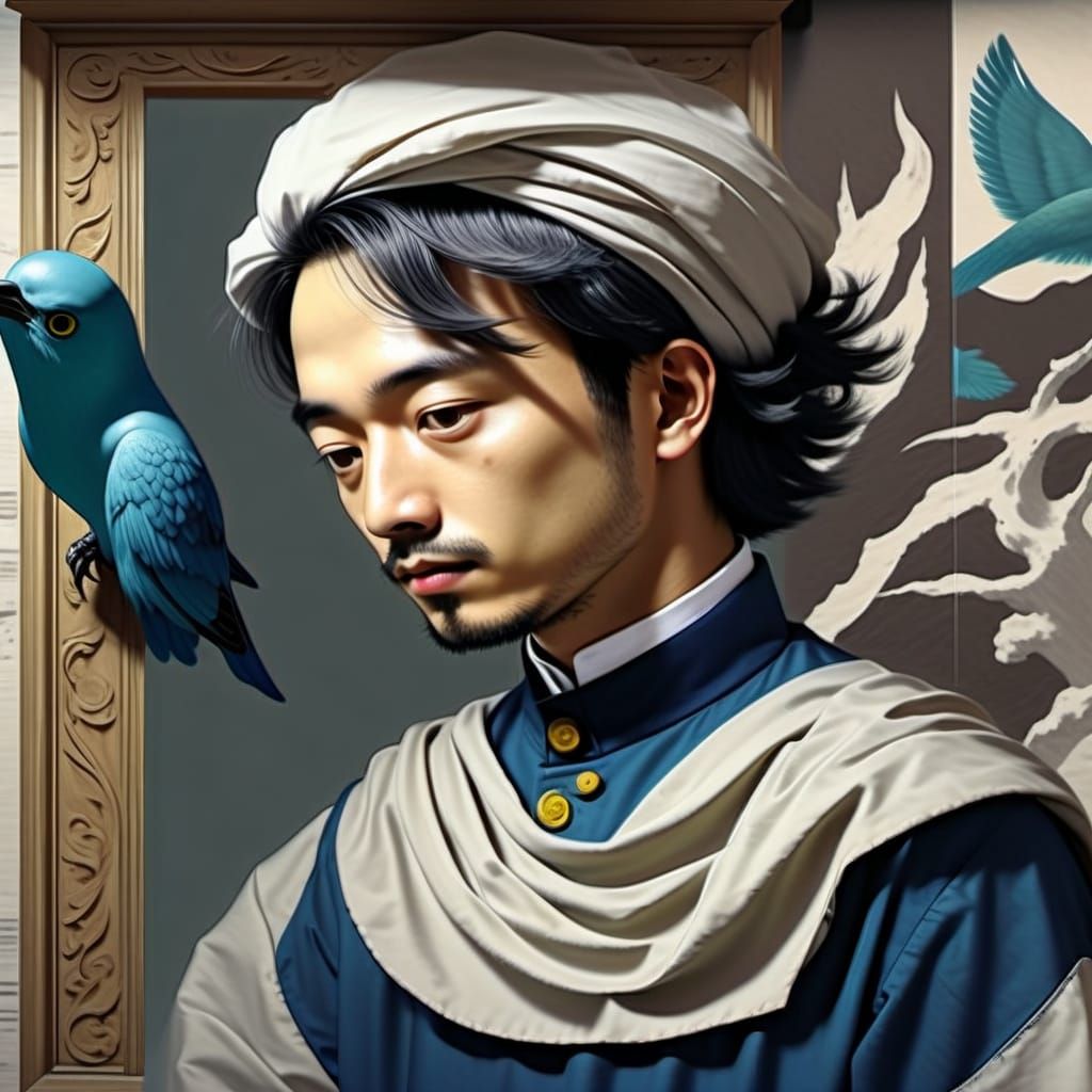 Social Realism Portrait of a Young Lieutenant