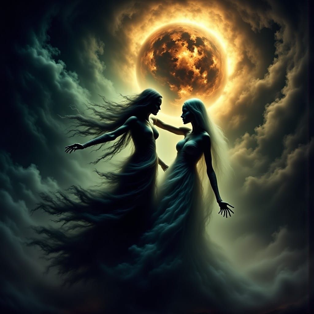 Cosmic Dance of God and Goddess