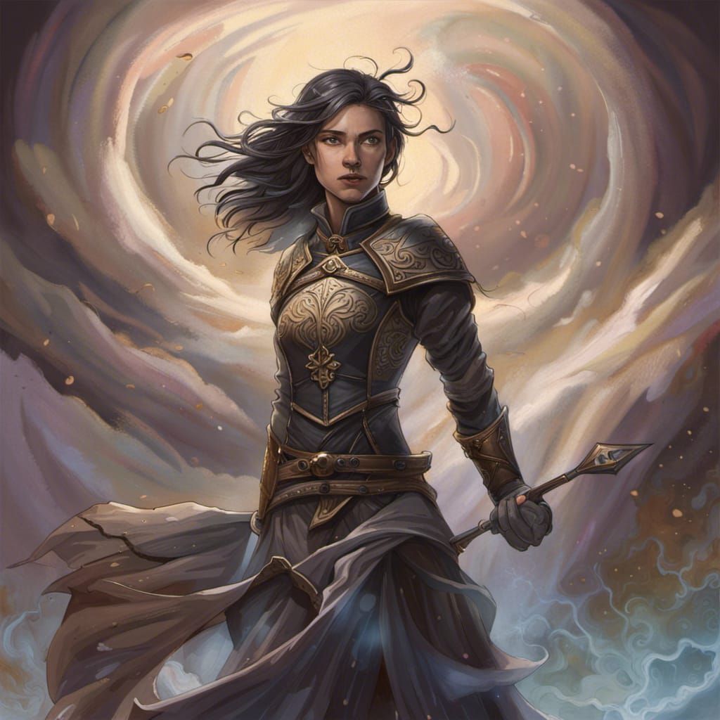 Magical Truthwatcher of the Cosmere in Hyper-Realistic Detai...
