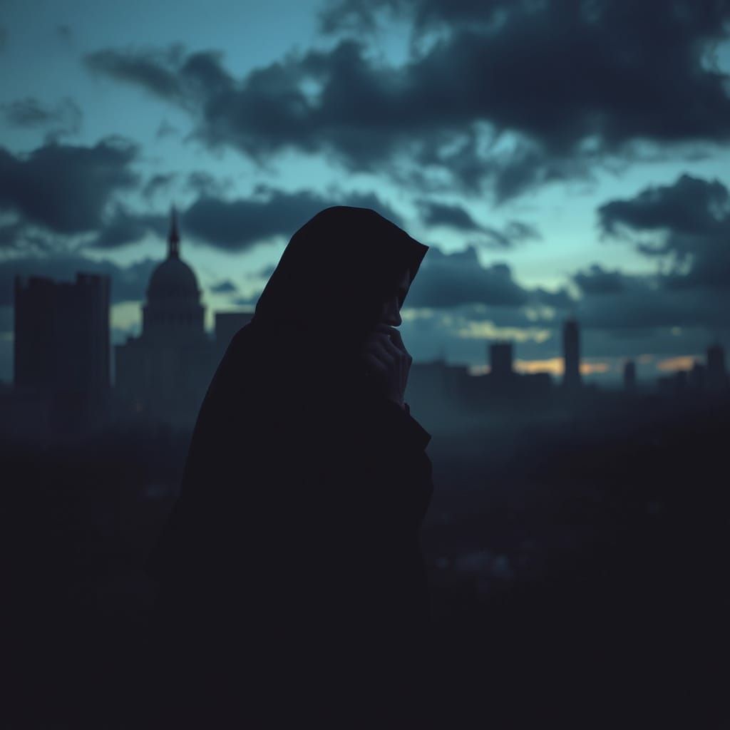 Existential Contemplation in a Mystical Twilight