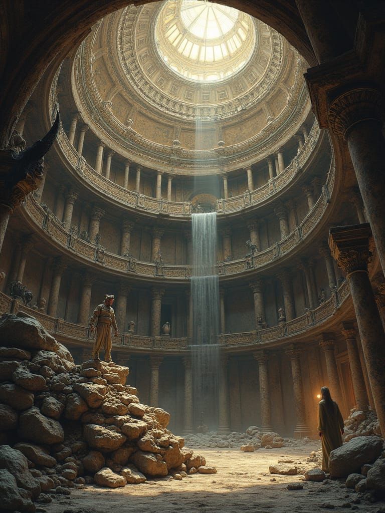 Within a Reflectigraphic Photoimpasto Living Dome, Finally H...