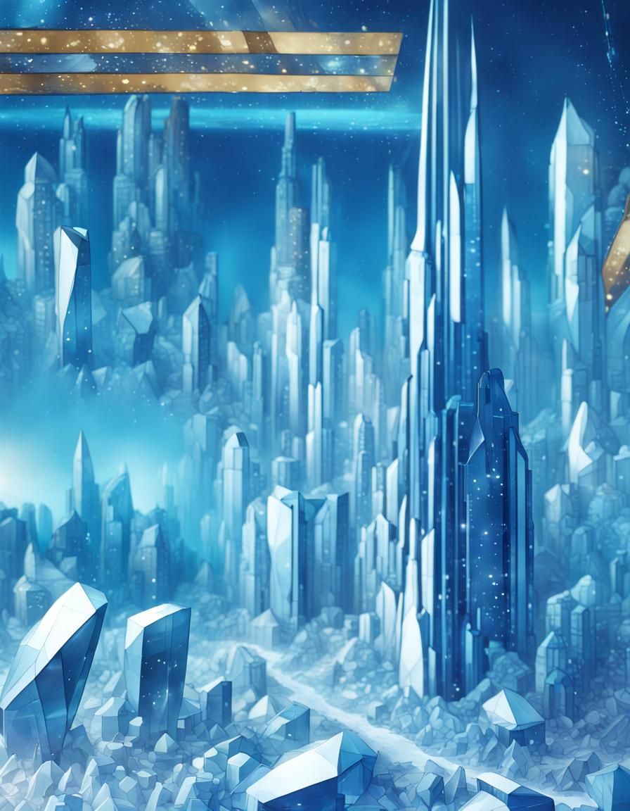 Crystalline City of Cybertron: Harmonic Anime Art