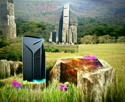 Monolith in the Landscape