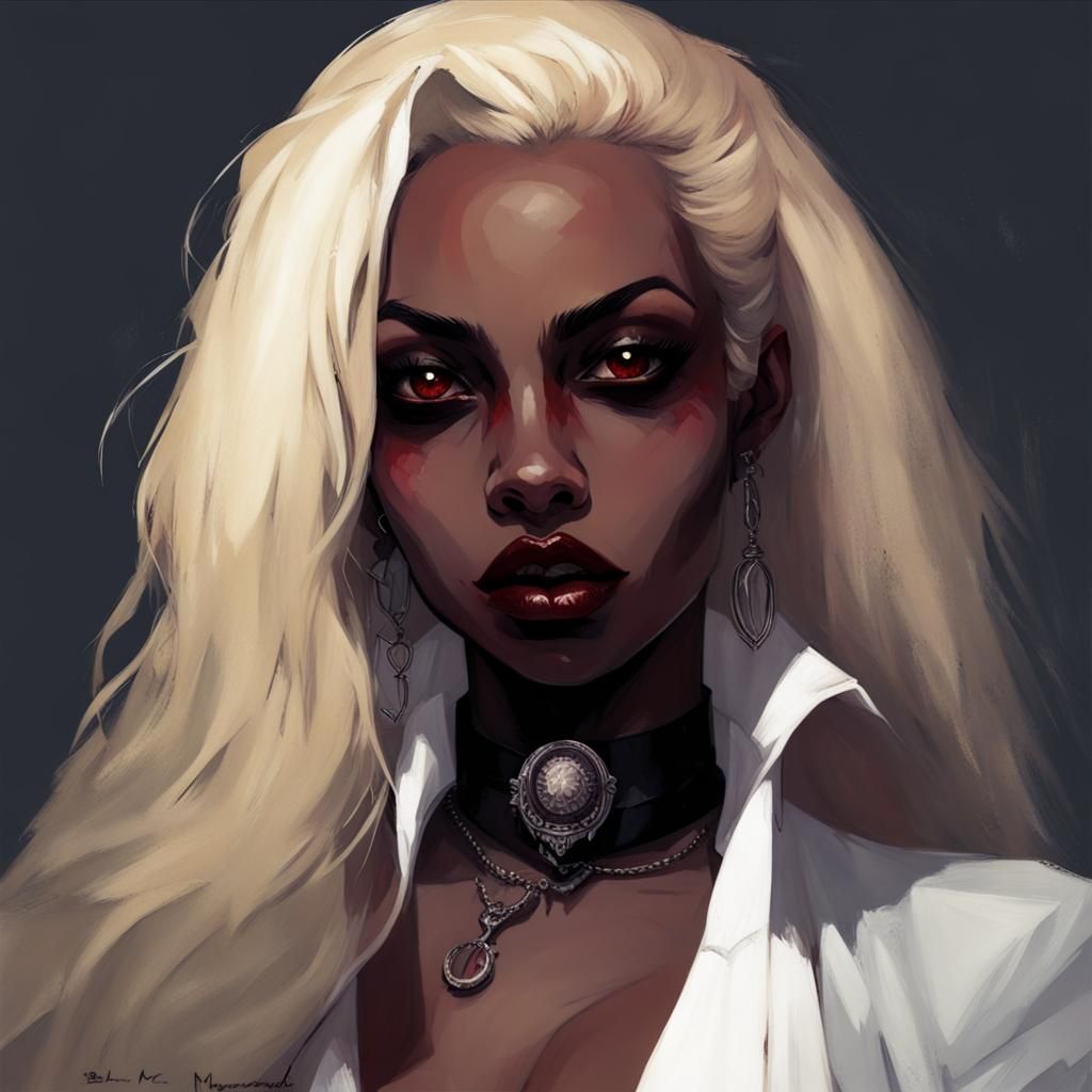 Vampire: The Masquerade Inspired Portrait of a Woman