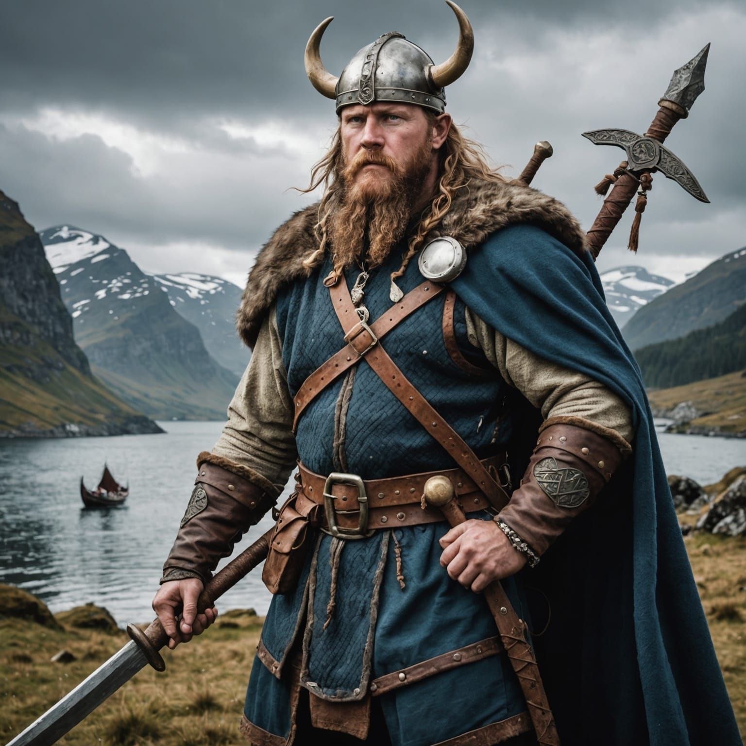 Viking Time Traveler Concept Art