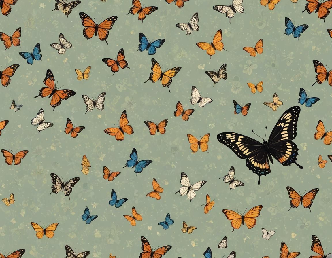 Butterfly in Flight