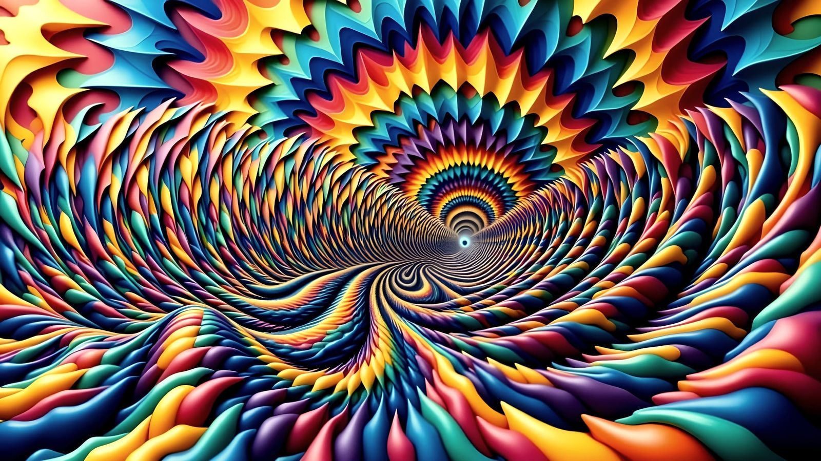 Infinite Grids and Kaleidoscopic Ocean